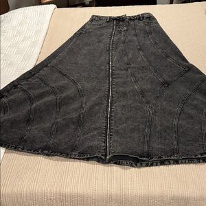 Fashion Nova Black Maxi Skirt